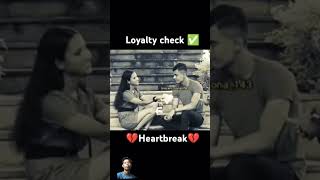 Check loyalty ✅ love funny comedy [upl. by Orthman599]