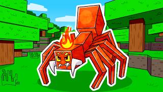 I Survived 1000 DAYS as a SPIDER in HARDCORE Minecraft  Spider Mobs Compilation [upl. by Anead]