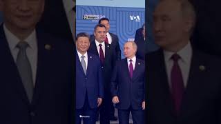 Erdoğan fotoğraf için Putin ve diğer liderleri bekletti VOA Türkçe [upl. by Ehcor]