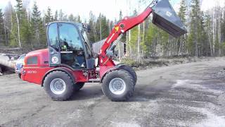 I drive Weidemann 3070CX80 wheel loader [upl. by Elenaj201]