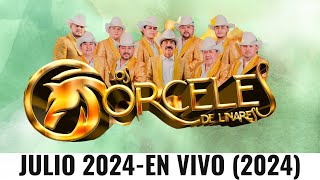 LOS CORCELES DE LINARES  EN VIVO JULIO 2024 [upl. by Airehtfele155]