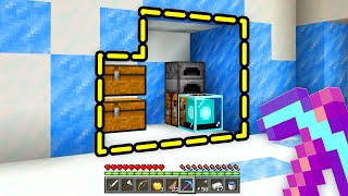 The Most RISKY Snow Mountain Base in Minecraft Hide Or Hunt [upl. by Arakawa]