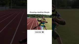 Choosing a healthier lifestyle 🏃‍♂️💨 aceventura youtubeshorts shorts badhabits [upl. by Airdnaxila]