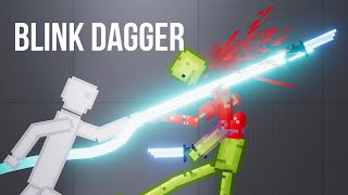 People Playground fight Melon Playground with Blink Dagger [upl. by Nuahsyar946]