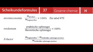 Hoe bereken ik de atoomeconomie en het rendement [upl. by Artenra]