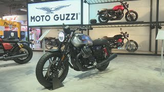 Moto Guzzi V7 III Stone S 2020 Exterior Interior [upl. by Cresa752]