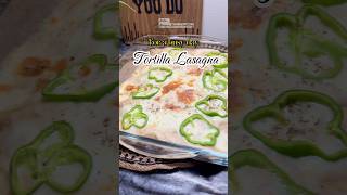 Tortilla Lasagna  Lasagna Enchiladas foodies foodasmr lasagna enchilada dinnerrecipe [upl. by Ocramed]