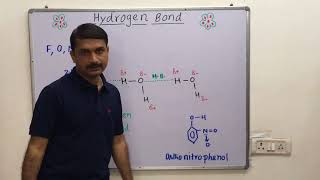 428Hydrogen Bond intermolecular hydrogen bond and intramolecular hydrogen bondchemical bonding [upl. by Sailesh451]