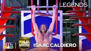 Isaac Caldiero First American to Finish Stage 3 Vegas National Finals  American Ninja Warrior [upl. by Berlinda514]