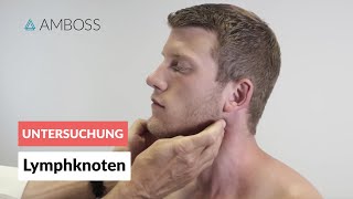 Lymphknoten  Klinische Untersuchung  AMBOSS Video  Lymphknotenuntersuchung [upl. by Bose170]