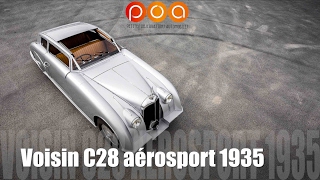 Voisin C28 Aérosport 1935 et Voisin Aérodynamique Type Record 1927 [upl. by Ezarra745]