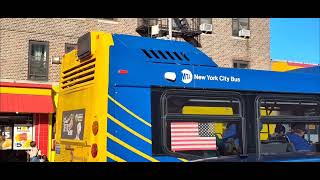 MTA Novabus LFSAs XN60 NYC Bus Bx9 Bx19 Bx40 Bx42 E 180th Street Bronx NY 93024 [upl. by Anyala]