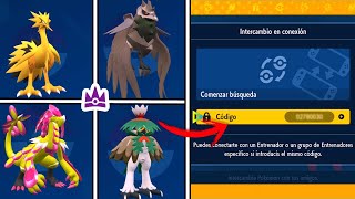 ESTE CODIGO de INTERCAMBIO te da los MEJORES POKEMON para RAIDS de 7 ESTRELLAS en SCARLET Y VIOLET [upl. by Bender]