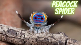 The Enchanting World of Peacock Spiders Natures Colorful Dance [upl. by Adiaj974]