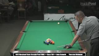 John Schmidt kickcarom shot Slomos amazing [upl. by Tonnie]