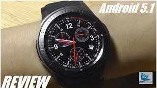 REVIEW Domino DM368 Android 51 Round Smartwatch [upl. by Bethezel]