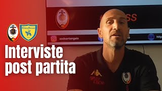 Interviste post partita SantAngelo vs Chievo Verona 00 mister Brognoli [upl. by Ahkos]