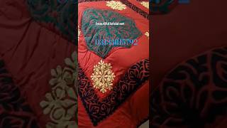 Trending new design aplic work bridal set sindhiwork youtubeshorts ytshorts [upl. by Christa]