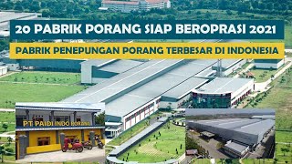 20 PABRIK PENEPUNGAN PORANG TERBESAR DI INDONESIA 2021 SIAP BEROPRASI  PORANG TERBARU [upl. by Geraint]