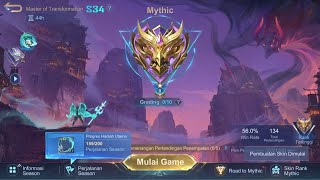 🔴LIVE PUSH RANK GRADING MYTHIC  MOBILE LEGENDS [upl. by Ileana]