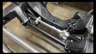 Smith RaceCraft Manual Rack amp Pinion install for 6874 Nova [upl. by Negam]