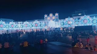 luminarie musicali per la festa della varia di Palmi 2023 [upl. by Estey865]