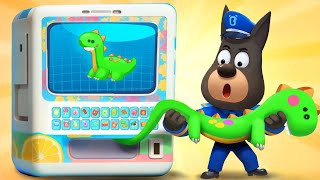 Sheriff and Vending Machine  Police Cartoon  Kids Cartoon  Sheriff Labrador  BabyBus [upl. by Mchugh]