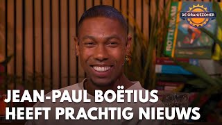 JeanPaul Boëtius heeft prachtig nieuws Ik ben schoon  DE ORANJEZOMER [upl. by Rivy]