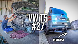 PROBLEMAS DE ARRANQUE Cambiamos Calentadores y Bomba de Vacío  Proyecto VW T5 27 [upl. by Tnarud]