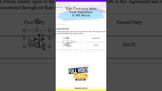 Create amp Use Electronic Signature on PDF Word Outlook amp Excel 2 tutorial esignature esign [upl. by Hochman]