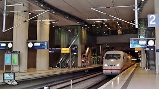 KölnBonn Flughafen mit ICE 2 ICE 3 ET 425 ET 423 der Kölner SBahn [upl. by Newra]