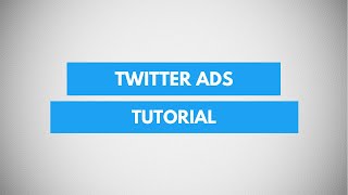 Learn How To Create Twitter Ads  Beginners Guide To Advertising on Twitter [upl. by Laband]