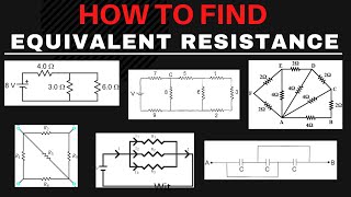 Equivalent Resistance of Simple to Complex Circuits  Resistors In Series and Parallel Combinations [upl. by Friederike]