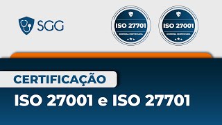 Comunicado Certificação ISO 27001 e ISO 27701 [upl. by Negriv]