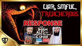 Response  Imam Ali’s as opinion of Abu Bakr amp Umar  Ammar Nakshawani [upl. by Leirbag]