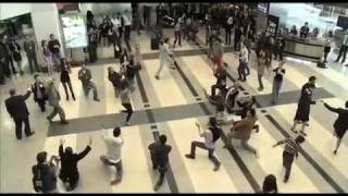 Beirut Duty Free Rocks Airport with Dabke Dance  Flash Mob  دبكة في مطار بيروت [upl. by Auliffe]