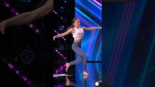 13yearold schoolgirls MOVING dance routine  Auditions  BGT 2023  shorts [upl. by Schulman]