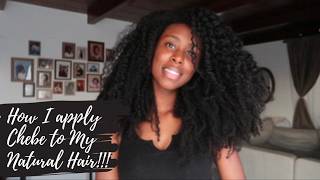 How I Apply Chebe to My Hair [upl. by Clementine]