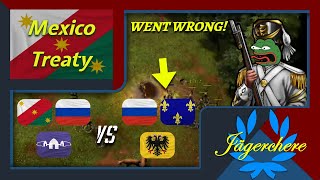 Toxico Went Wrong  3v3 Treaty with Mexicans  AOE III DE [upl. by Aoket493]