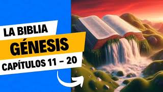 LIBRO GÉNESIS Capitulo 1 Versículos del 11 al 20 BIBLIA CATÓLICA [upl. by Nnylirak]