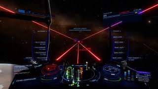 Elite Dangerous  Failed to defend UTG600 Aquariusclass tanker Ship crippled [upl. by Lahey634]