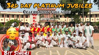 3rd day platinum jubilee celebration full vlog  trendingvideo bitsindri platinumjubilee new [upl. by Adla]