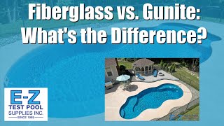 Whats the Difference Between Fiberglass and Gunite Pools [upl. by Ramgad575]