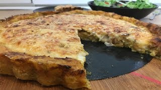 Tarte salée sans pâte et oeufs pour faire manger les légumes aux enfants [upl. by Anaer]