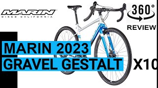 Marin 2023 Gravel bike Gestalt X10 [upl. by Voccola866]