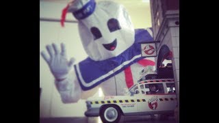 Rubies Costume Company Review  Slimer amp Stay Puft [upl. by Kile218]