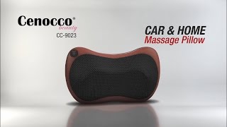 massage pillow CC9023 Cenocco [upl. by Riamu355]