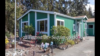 22 Fircrest Dr  Sequim WA 98382 [upl. by Ertnod]