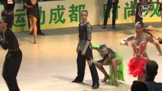 Vodenik  Dolenc SLO  2013 World Youth Latin R2 J [upl. by Yokum]