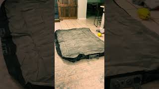 EZ Inflate Air Mattress Review founditonamazon earnscommissions airmattress camping campinglove [upl. by Ardnasirk]